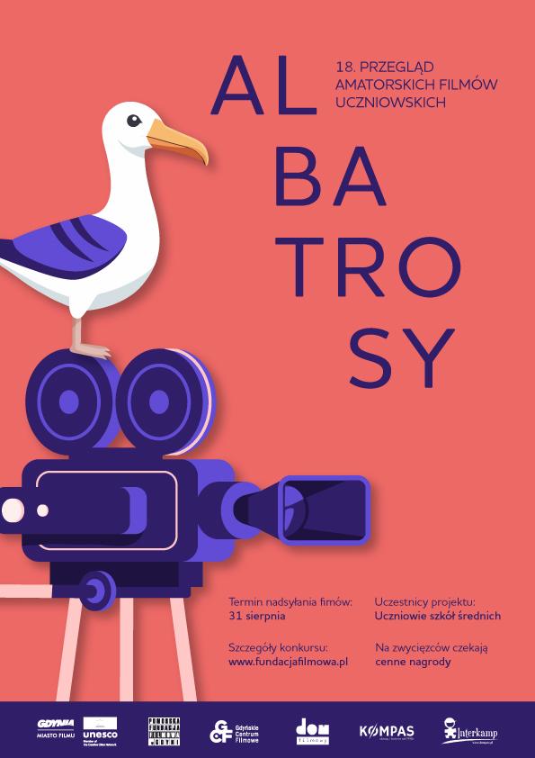 Przegląd Amatorskich Filmów Uczniowskich „,ALBATROSY” – zgłoszenia