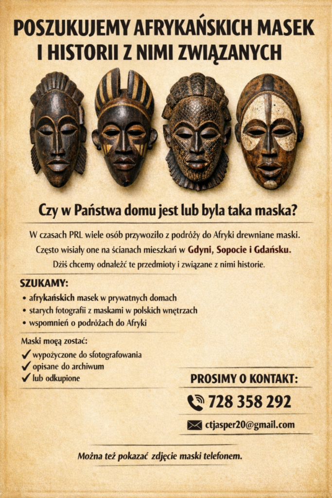 ,„Biuro Ewidencji Masek” – maski poszukiwane