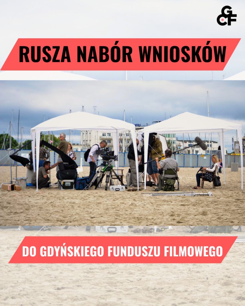 Informacja o naborze wniosków do Konkursu w ramach Gdyńskiego Funduszu Filmowego 2026 | EDYCJA 1